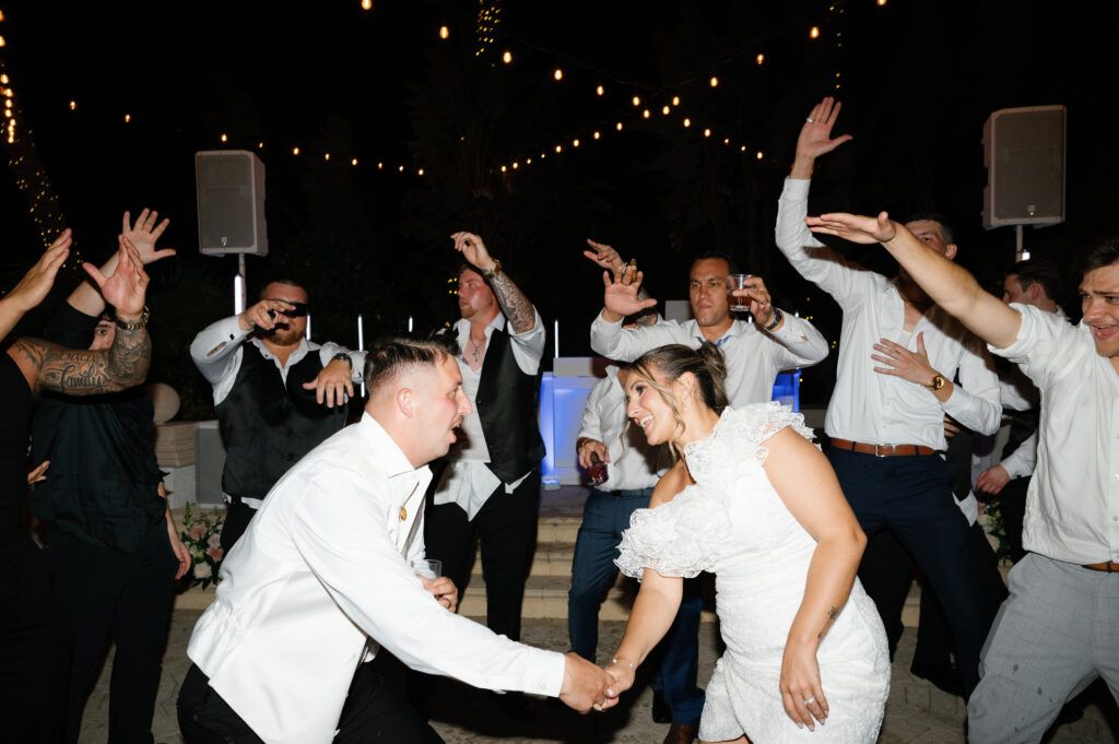 Ashley & Bobby on the dance floor